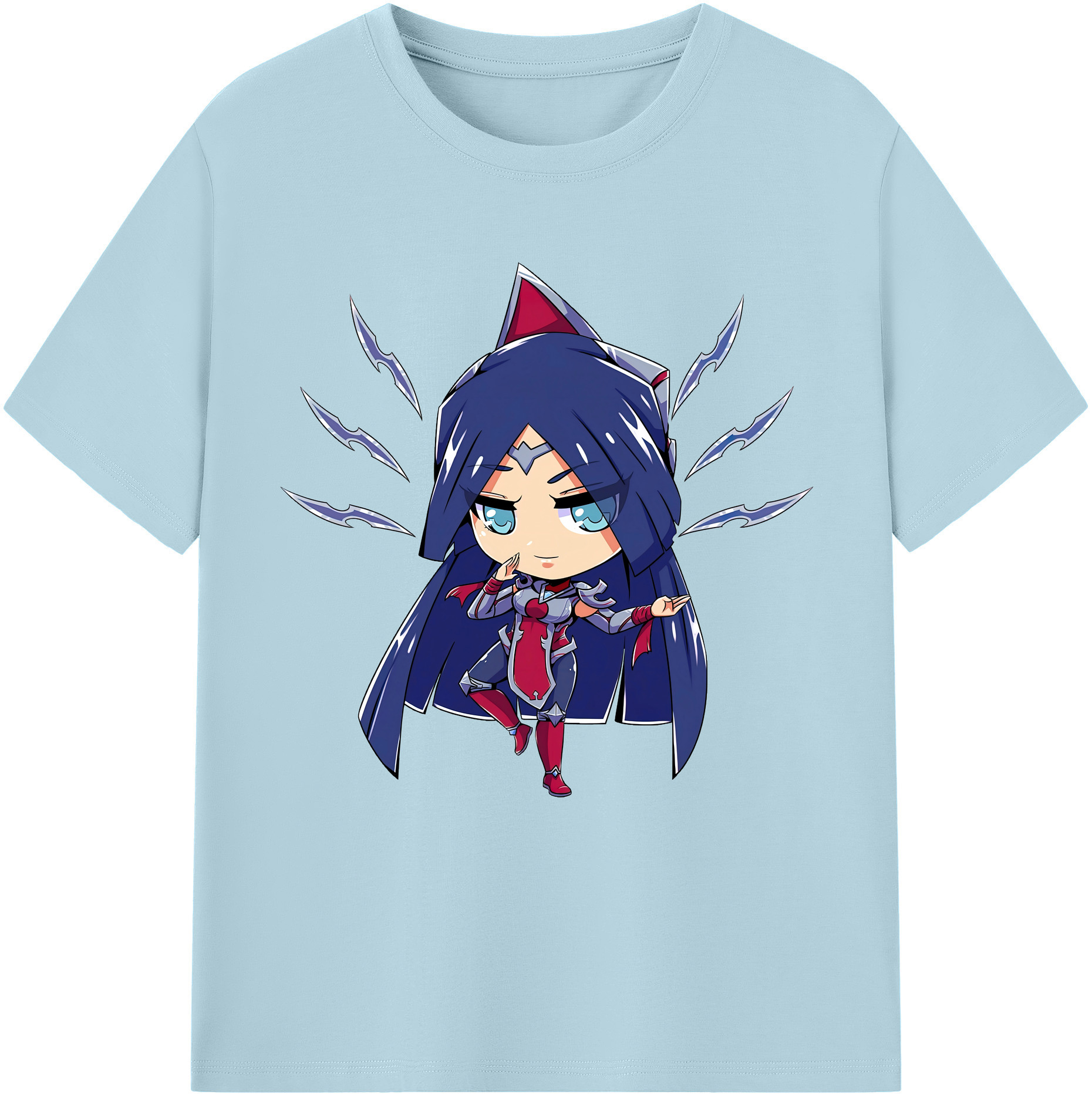 リーグ・オブ・レジェンド League of Legends LOL 綿100％半袖Tシャツ（フロントプリント）